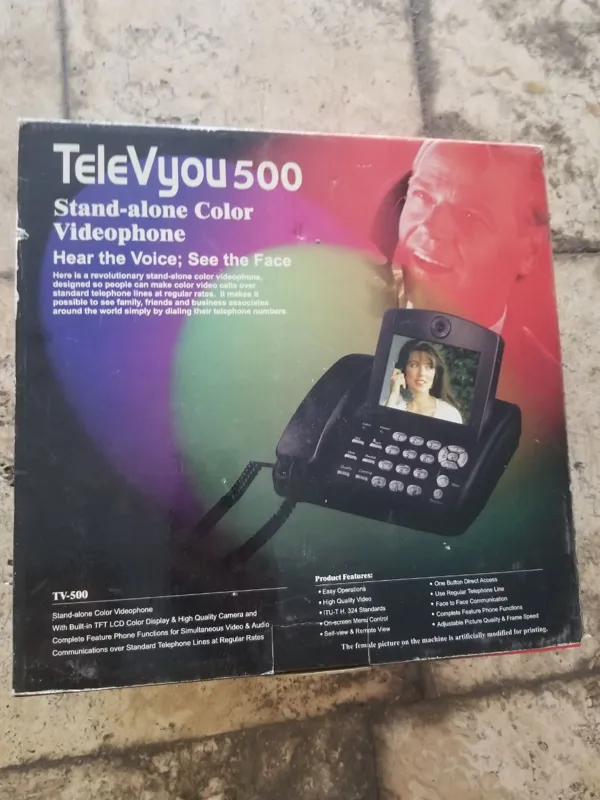 تلفن تصویری رنگی تحت شبکه TV-500) TeleVyou)