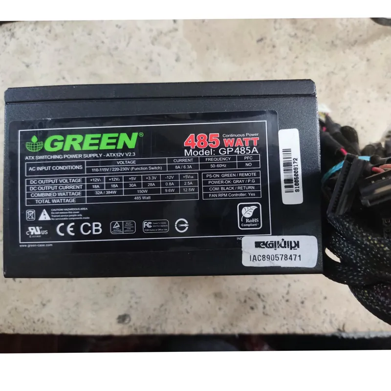 POWER MODEL/ GREEN GP485A تمیز و سالم پلمپ