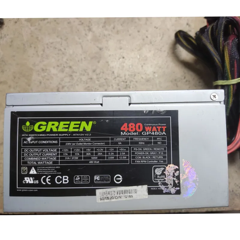POWER MODEL/ GREEN GP 480A تمیز و سالم پک شده