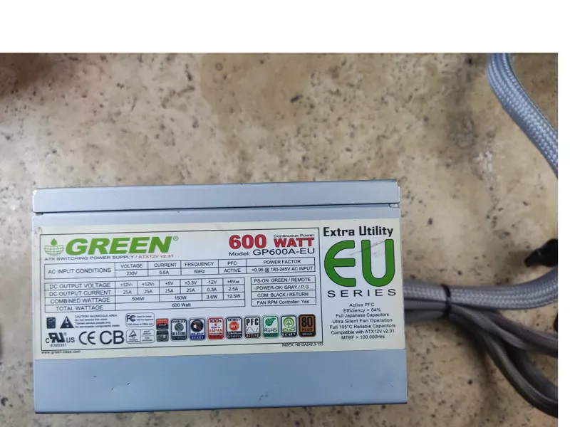 POWER MODEL/GREEN 600A-EU سالم پلمپ