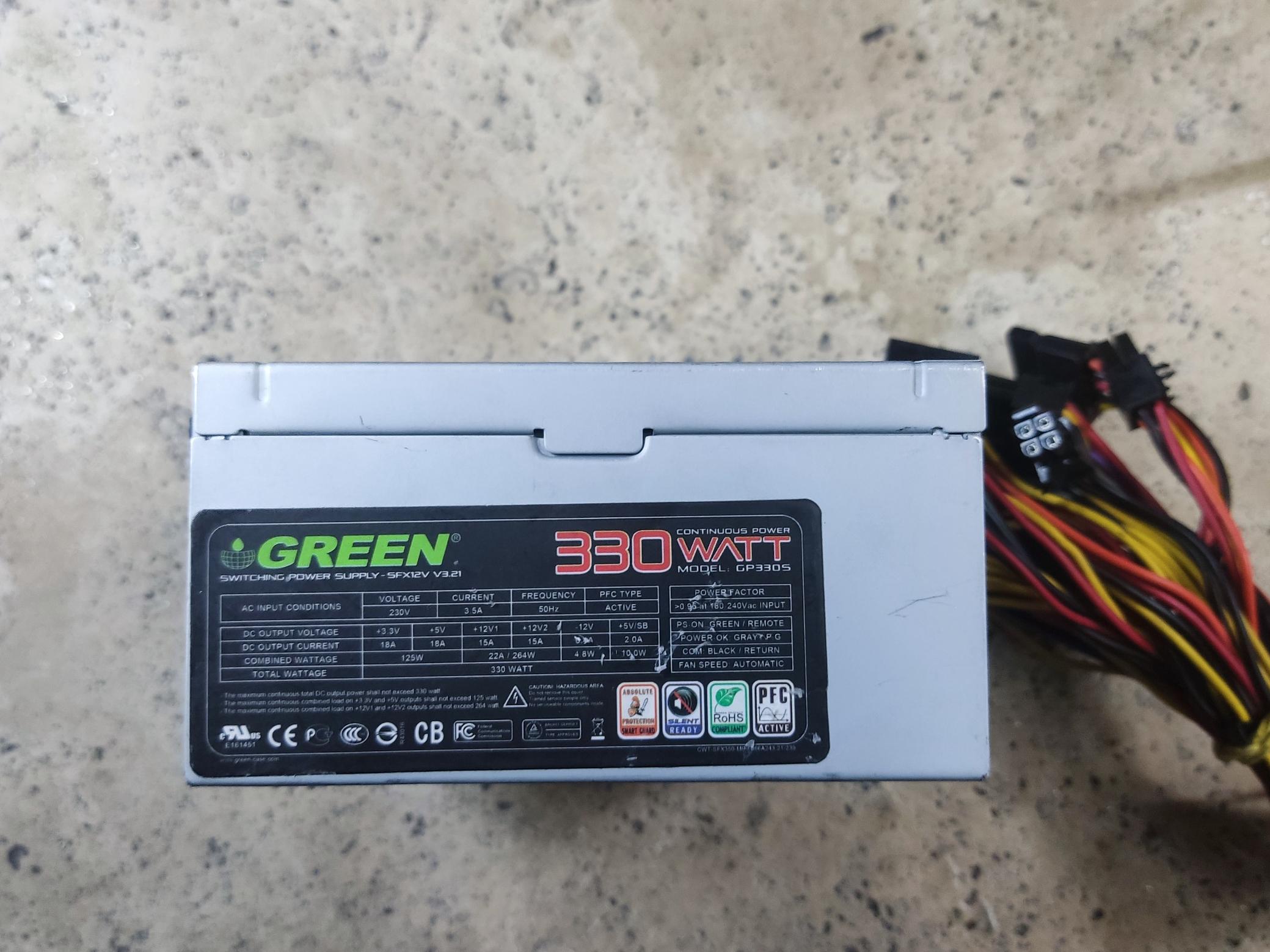 POWER GREEN MINI 330A پاور مینی کیس گرین