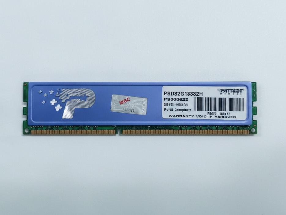 RAM MODEL PATRIOT /2GB/PC3-10600 سالم
