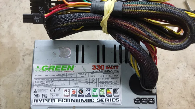POWER MODEL/GREEN GP 330A-HE تمیز وسالم