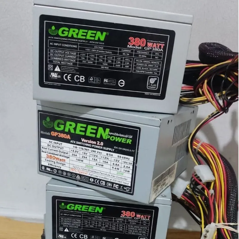 POWER MODEL/GREEN GP380A تمیز و سالم پک شده