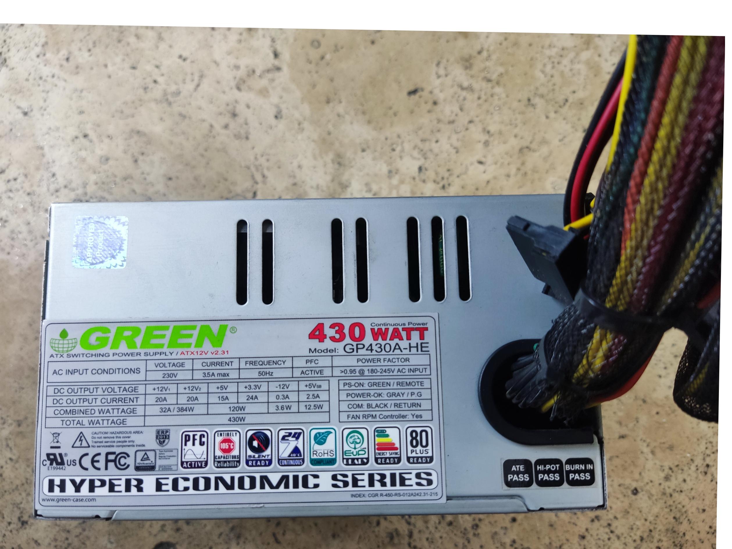 POWER MODEL GREEN GP 430A-HE سالم