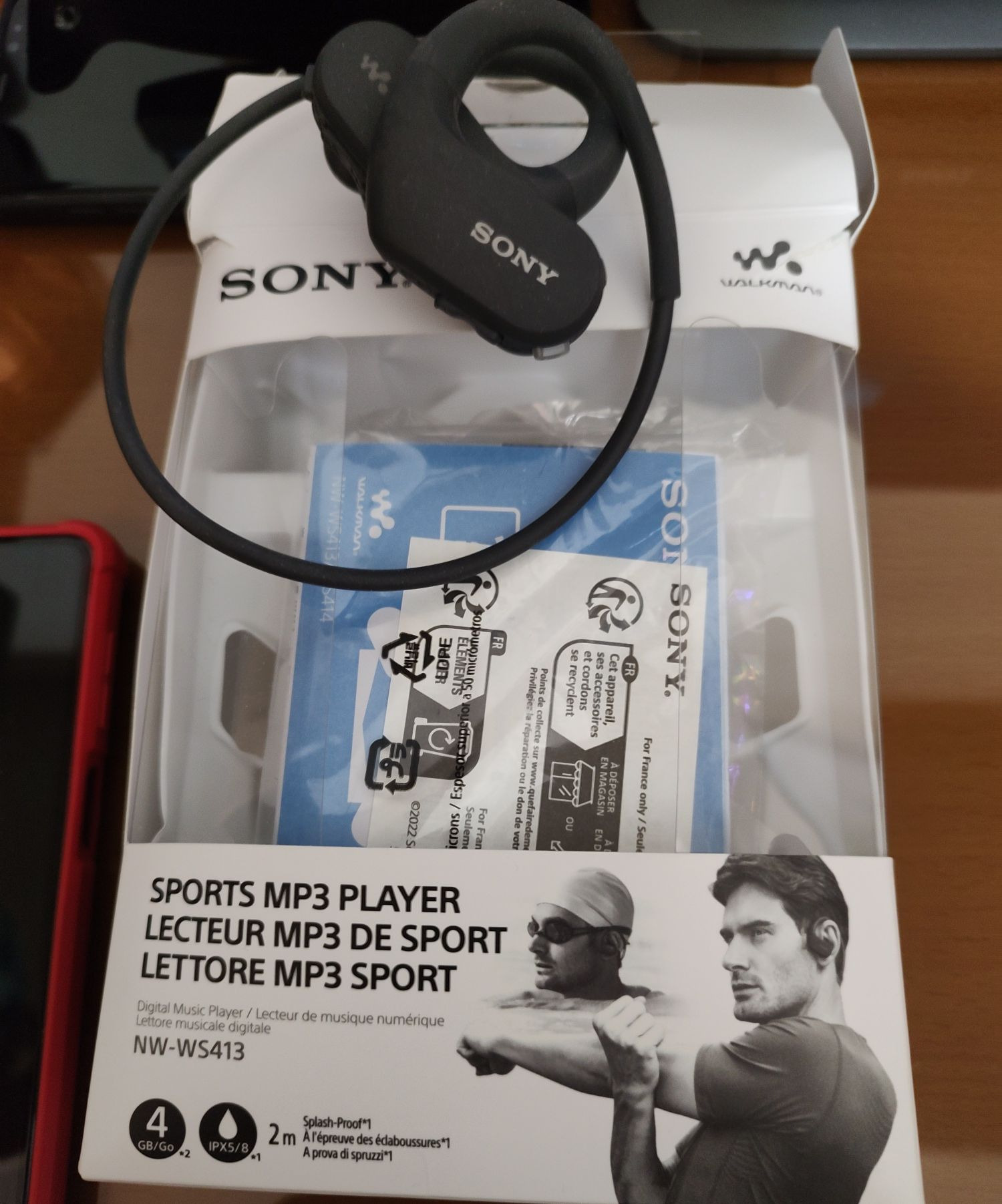 موزیک پلیر ضد آب سونی