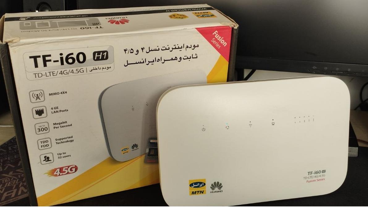 مودم TD-LTE ایرانسل (هواوی) TF-i60 H1