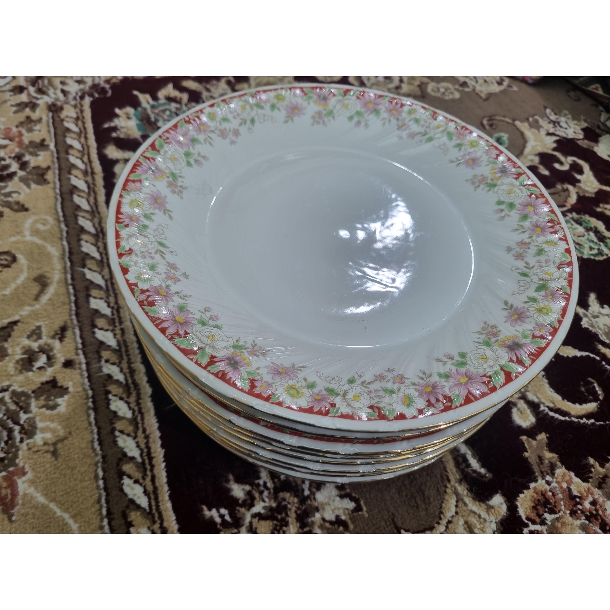 بشقاب چینی 10 عدد