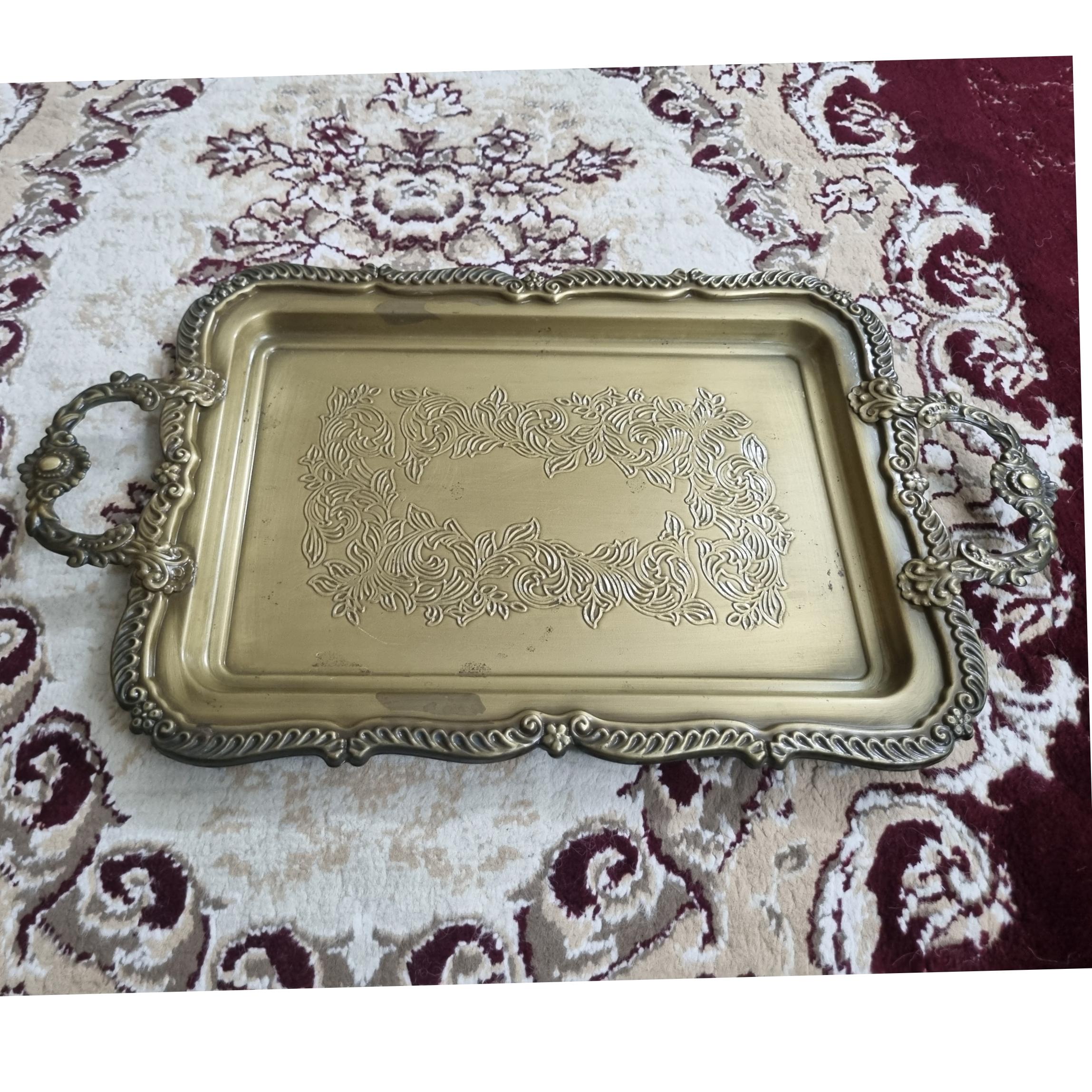 سینی چای فلزی