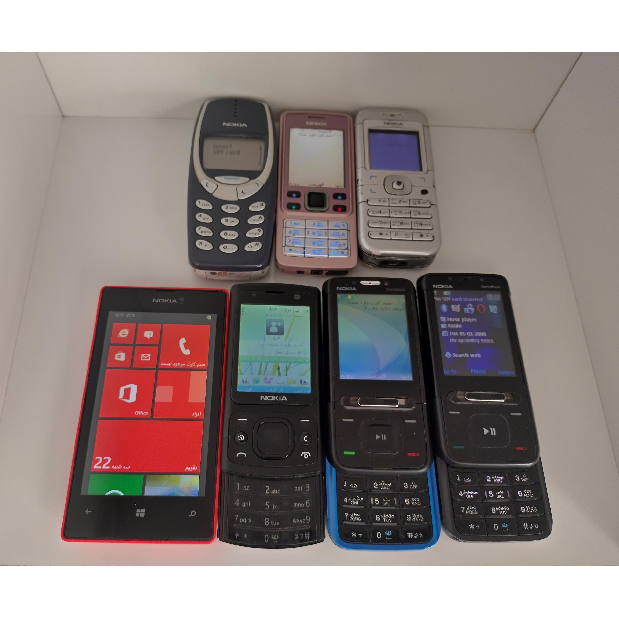 چند عدد نوکیا و لومیا کلکسیونی قدیمی کمیاب