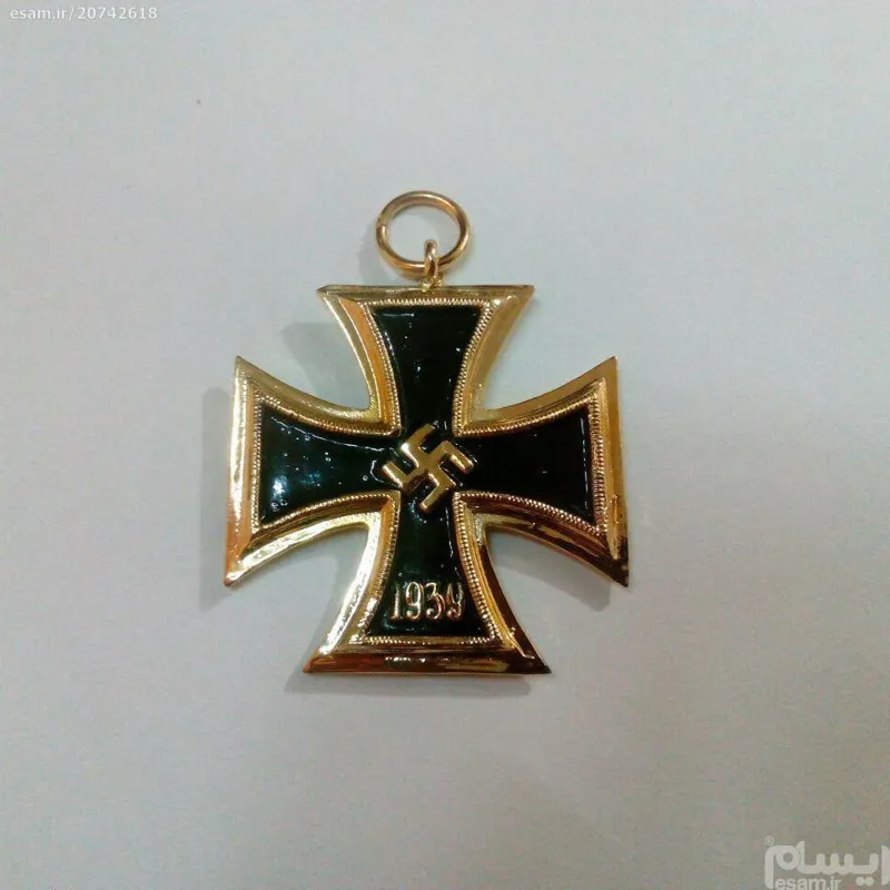 مدال iron cross با روبان