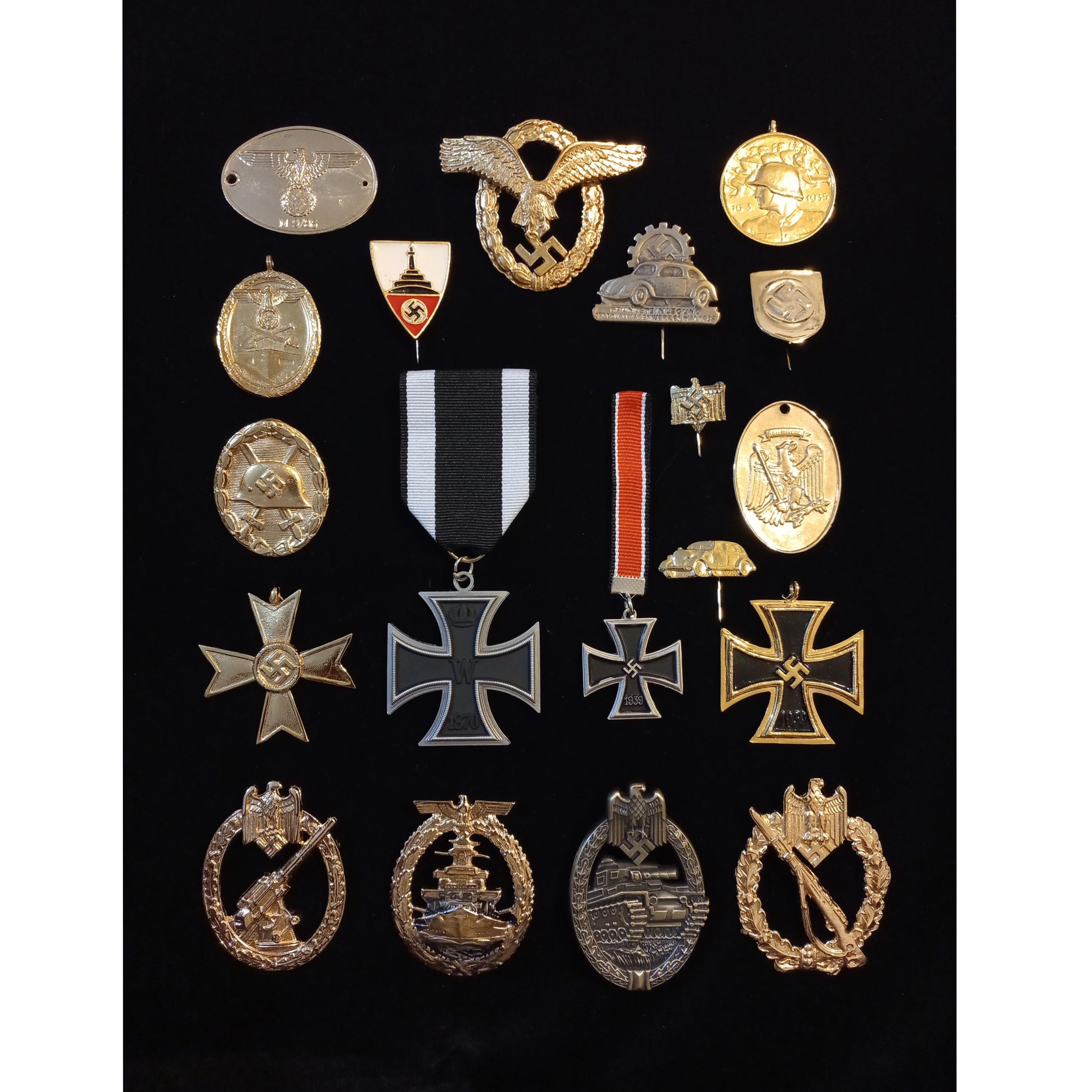 مجموعه 25 عددی مدال های آلمان نازی