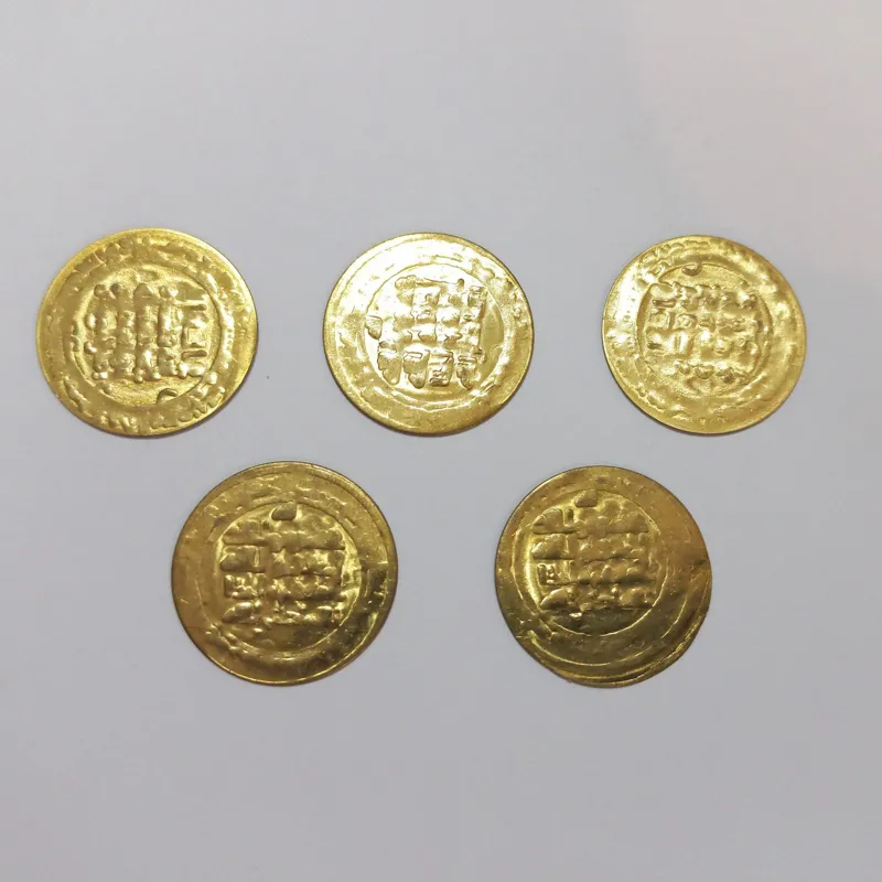 5 عدد سکه پولکی طرح قدیمی