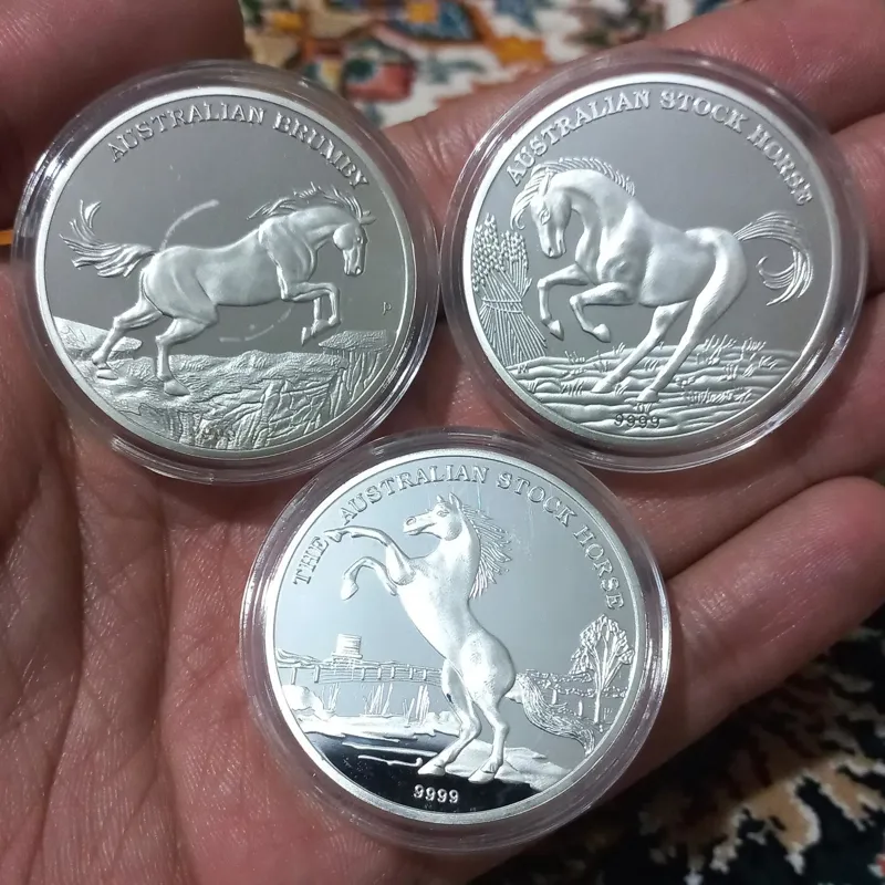 ست 3 عددی زیبای سکه های یادبود کانادا
