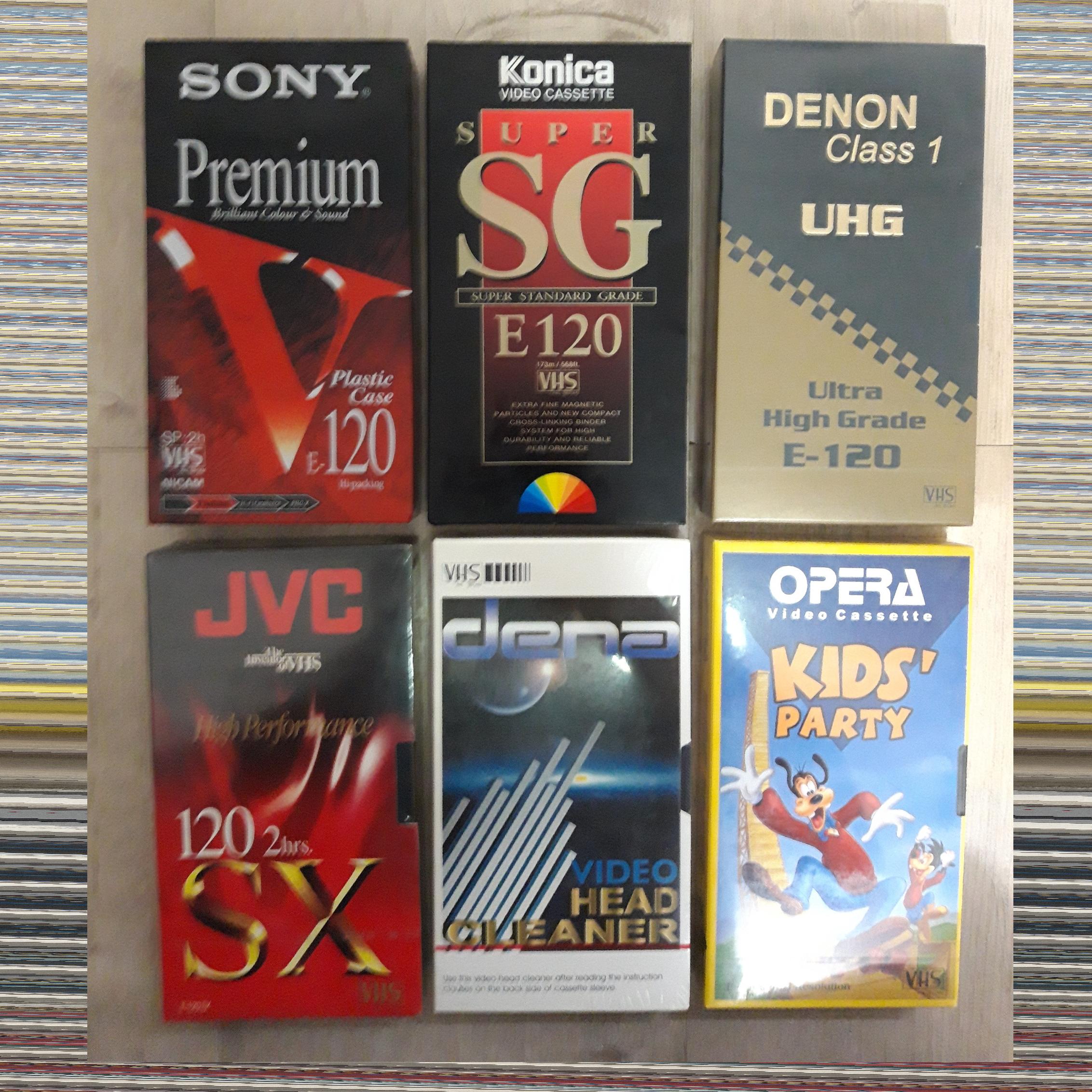 نوار خام ویدیو vhs