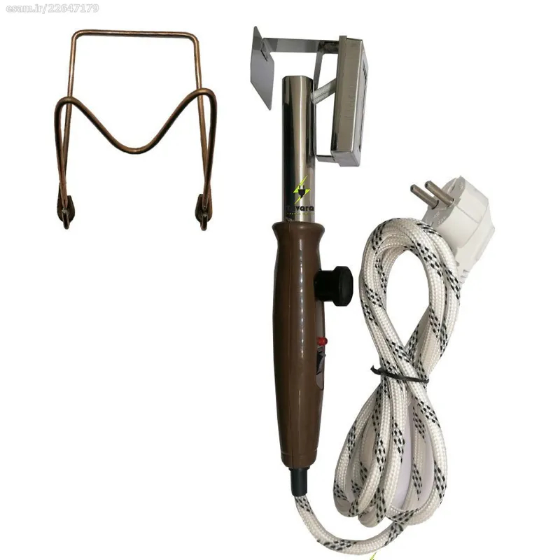 انبر برقی ذغال مدل کوارتز همرا با پایه مسی تاشو