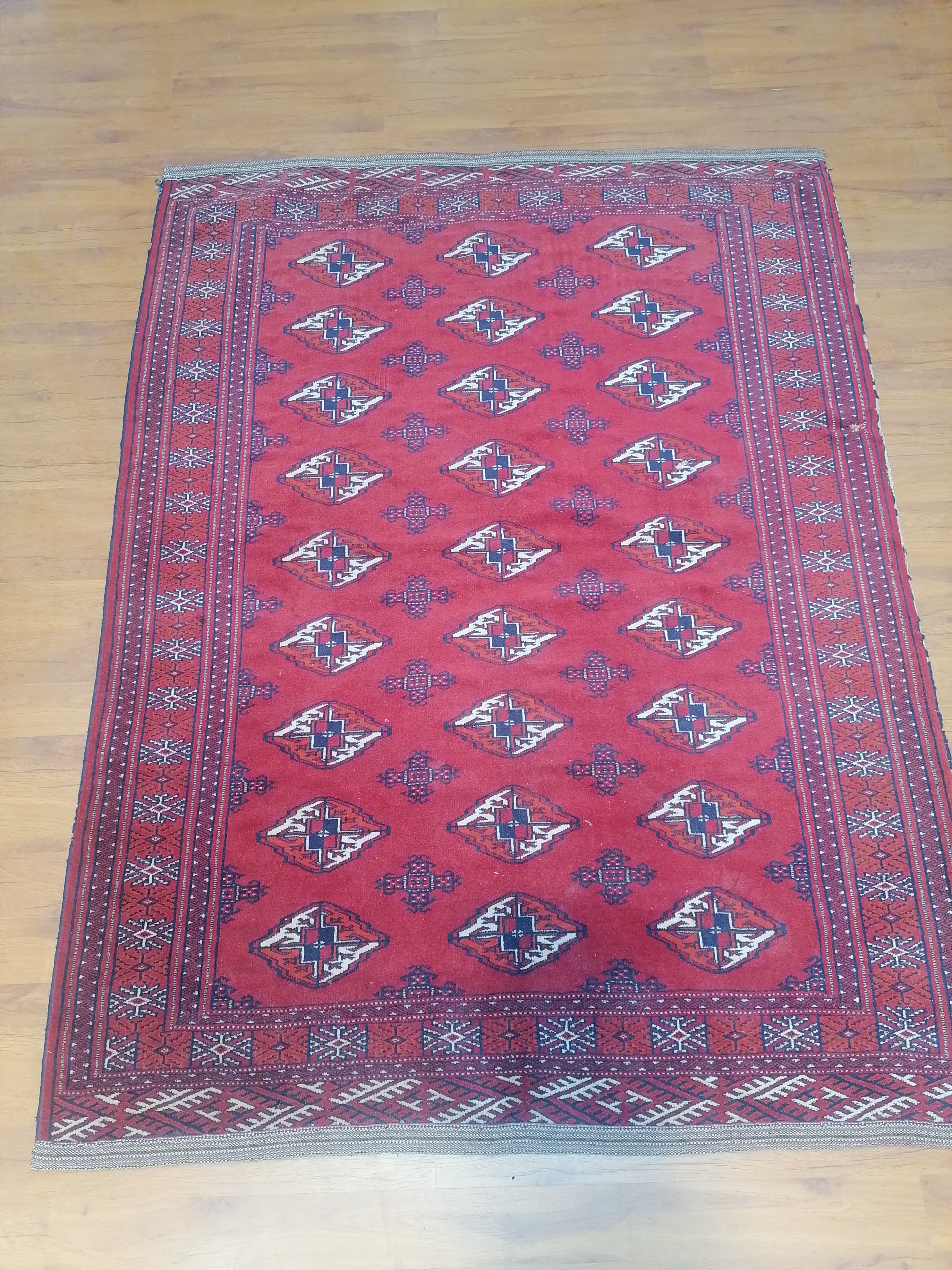 قالیچه ترکمن دستباف