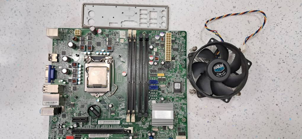 مادربرد نسل 3 به همراه CPU