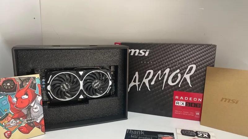 کارت گرافیک MSI armor RX 580 8G