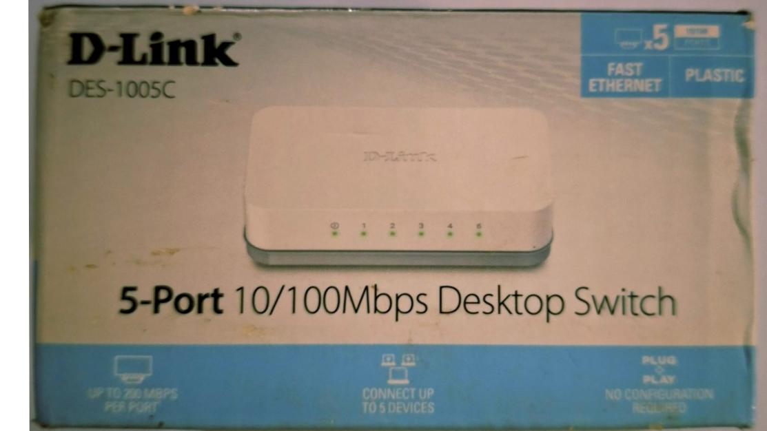 سوییچ 5پورت D_Link DES_1005C