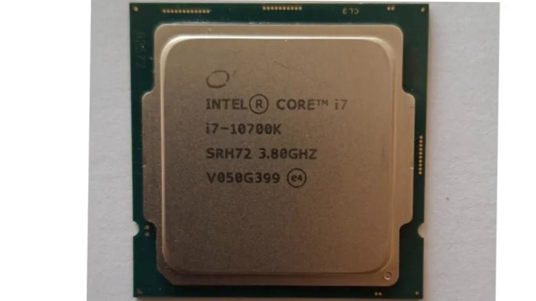 پردازنده اینتل سری Comet Lake مدل Core i7-10700k