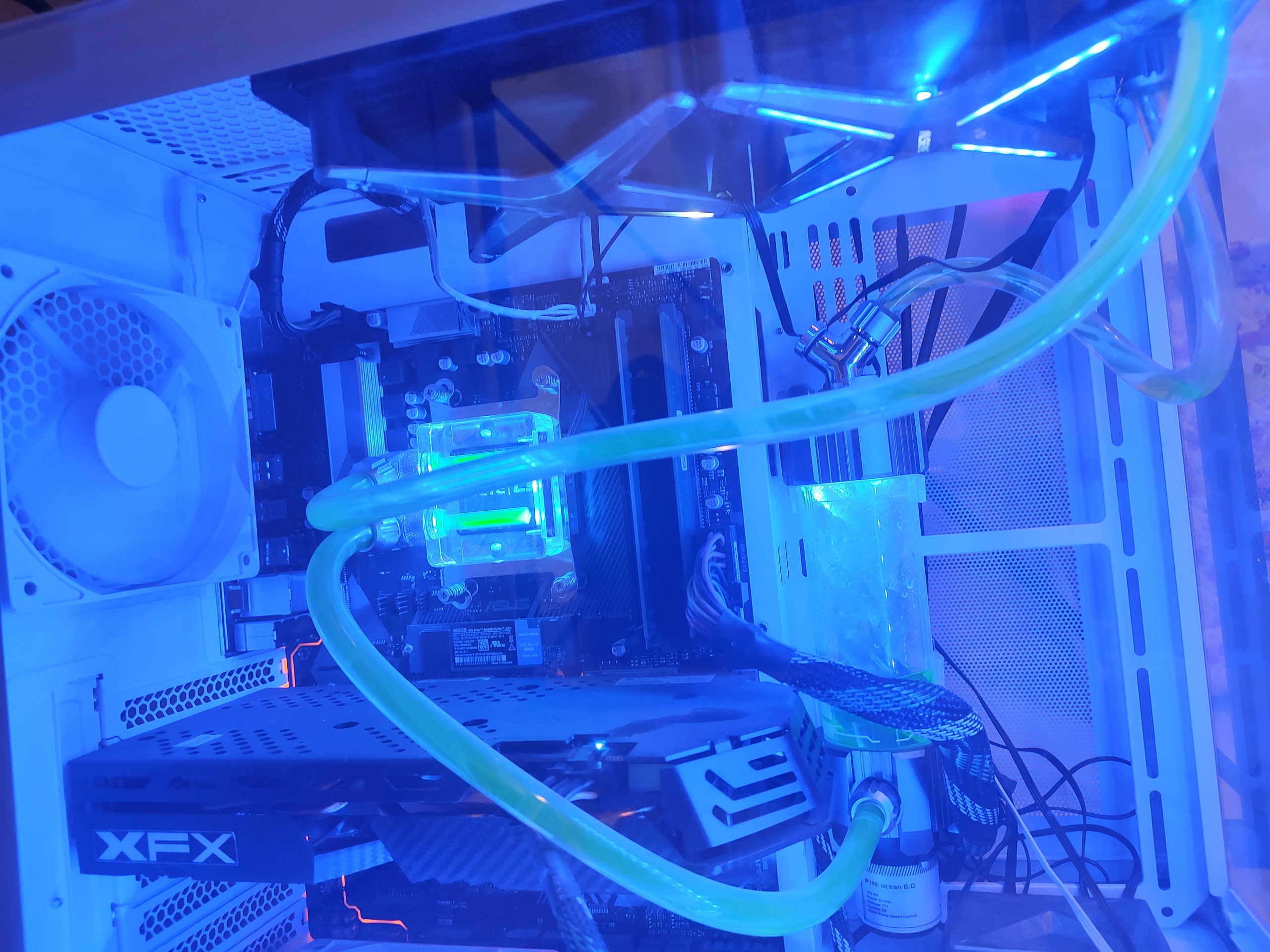 خنک کننده مایع سیکل باز پردازنده