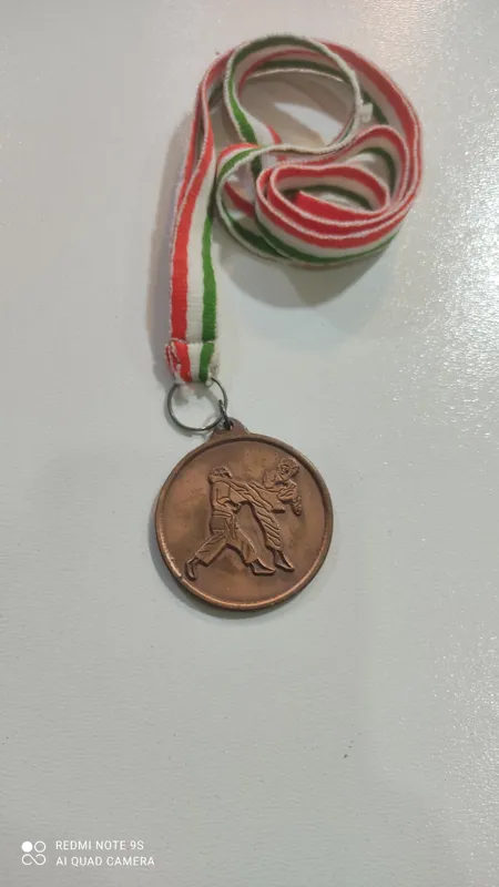 مدال قدیمی کاراته
