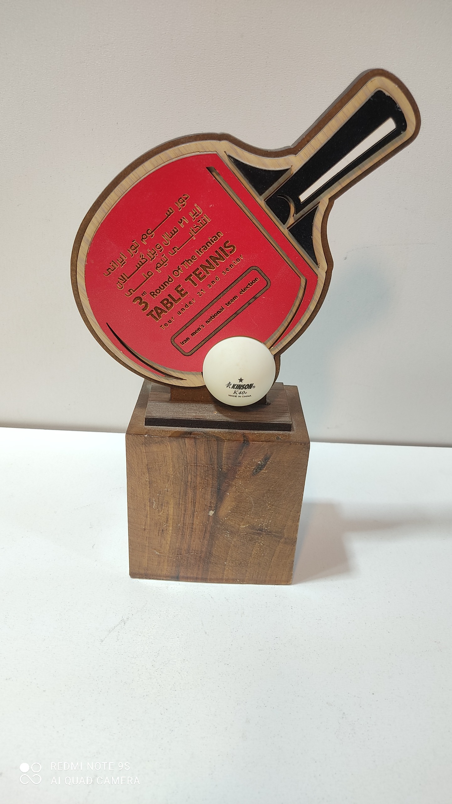 تندیس ورزشی پینگ پنگ