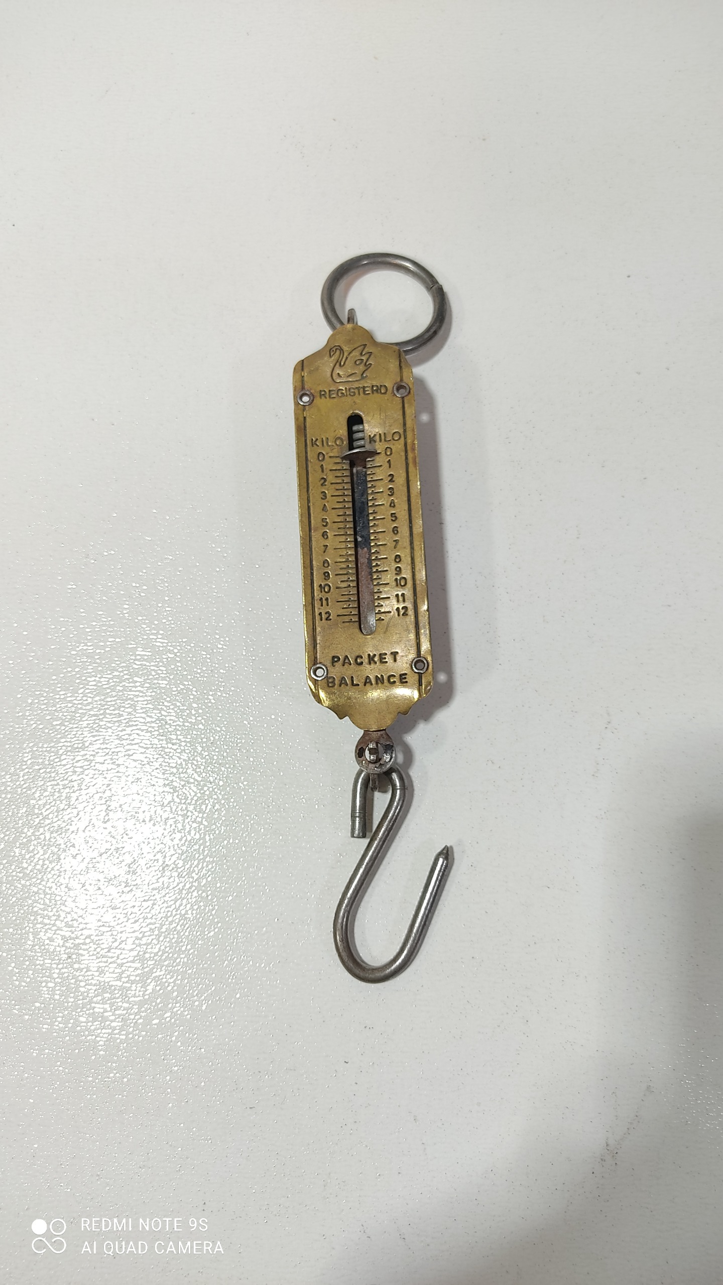 ترازو فنری قدیمی سایز کوچک