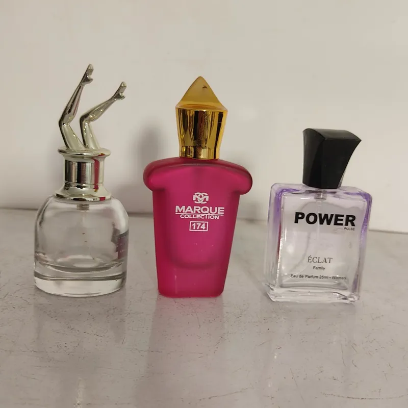 3 عدد شیشه عطر و ادکلن زیبا