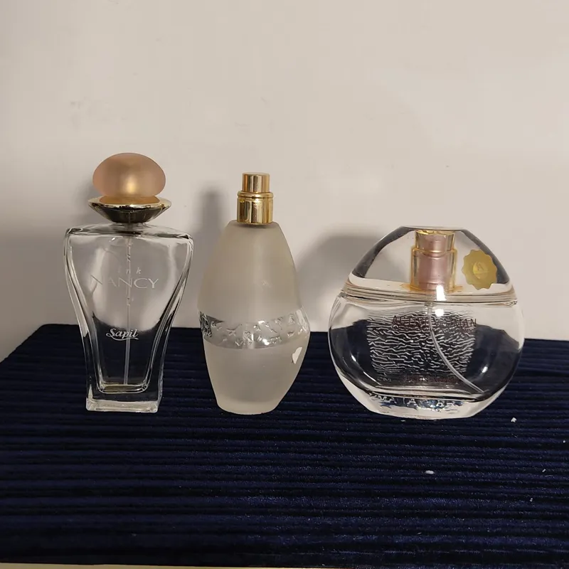 3 عدد شیشه ادکلن خارجی