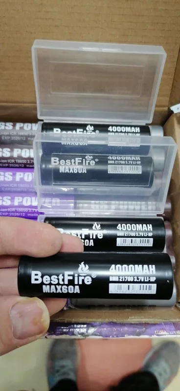 باتری 3.7 ولتی 21700 شارژی