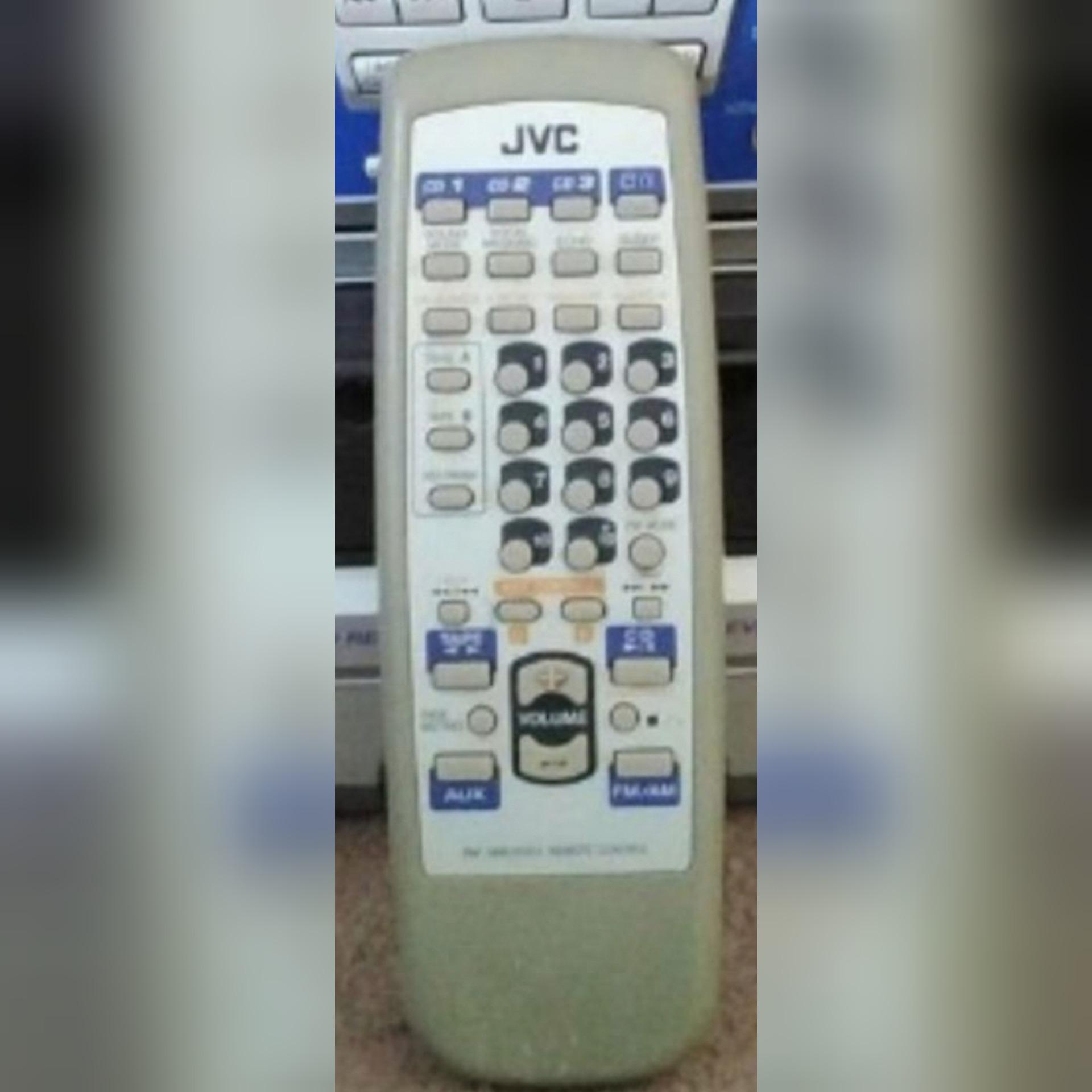کنترل جایگزین ضبط کمیاب جی وی سی JVC