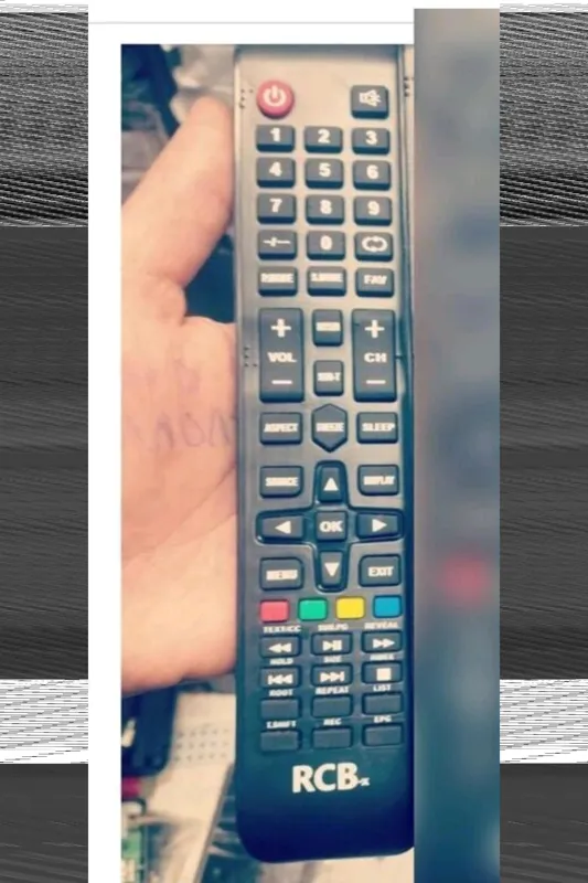 کنترل جایگزین تلویزیون آر سی بی RCBX
