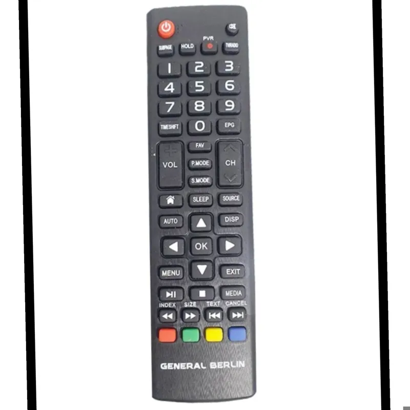 کنترل جایگزین تلویزیون جنرال برلین کوتاه