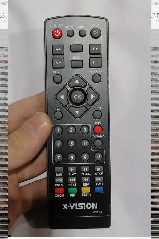 کنترل شرکتی گیرنده دیجیتال ایکس ویژن کوتاه XVISION