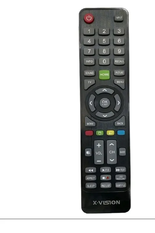 کنترل اصل شرکتی تلویزیون ایکس ویژن بلند هوم سبز