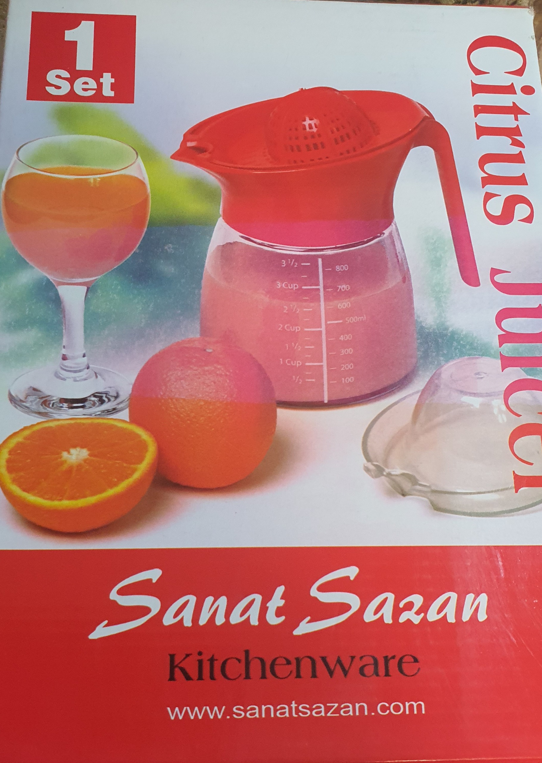 آبمیوه گیری و پارچ دوکاره صنعت سازان