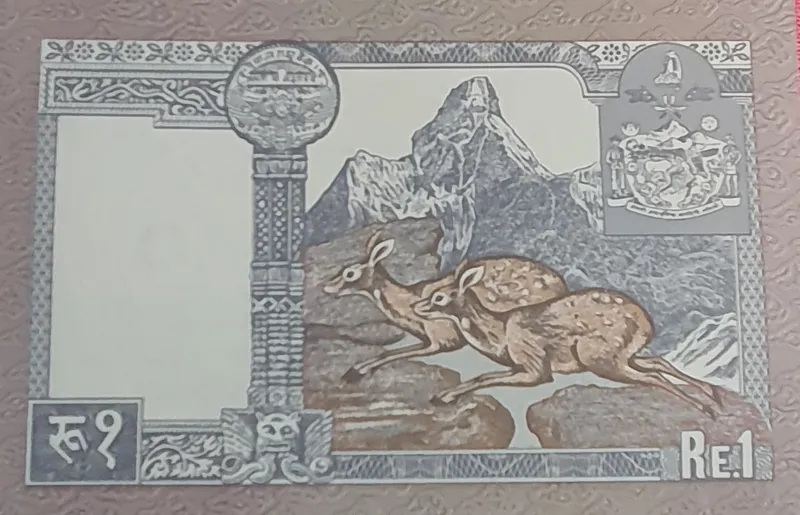 اسکناس یک روپیه نپال ، بیرندرا بیر بیکرام شاه