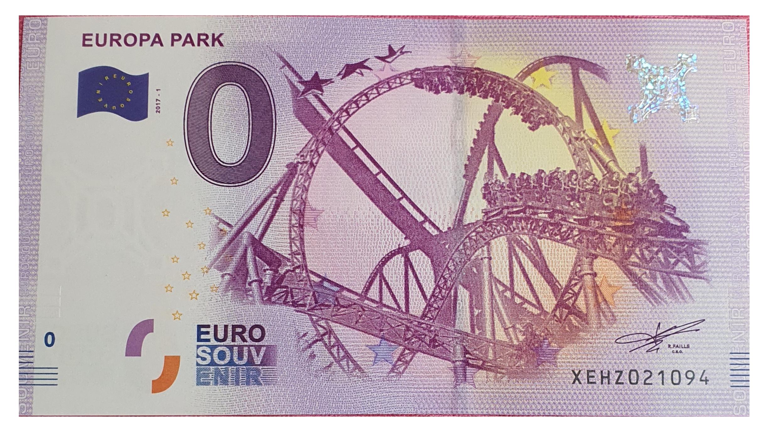 اسکناس صفر یورویی آلمان با ویژگیهای امنیتی