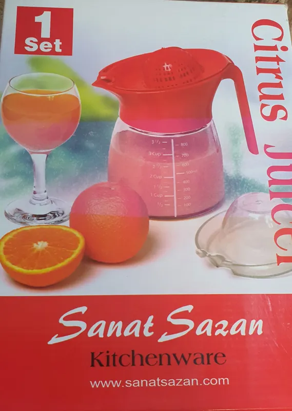آبمیوه گیری و پارچ دوکاره صنعت سازان