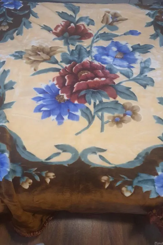 پتو کریستال دو نفره DELUXE CARVED BLANKET
