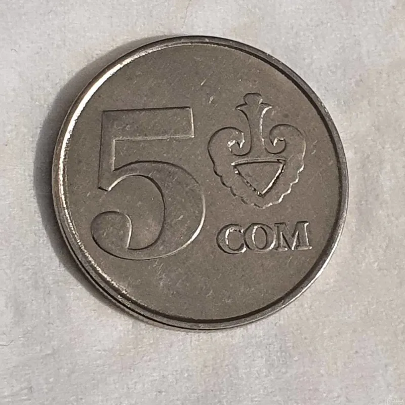 سکه یادبود 5 سوم قرقیزستان ، 2008