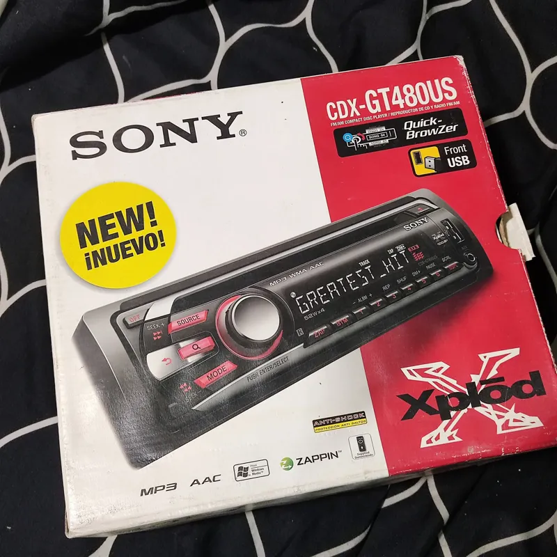 پخش سونی مدل GT480US پر قدرت و 208 وات واقعی