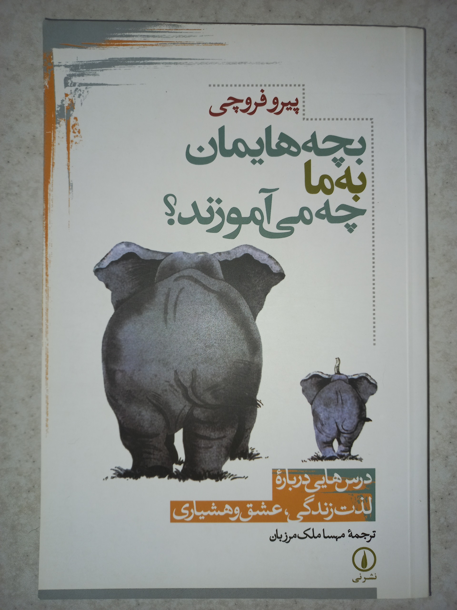 کتاب بچه هایمان به ما چه می آموزند. فروچی.نی