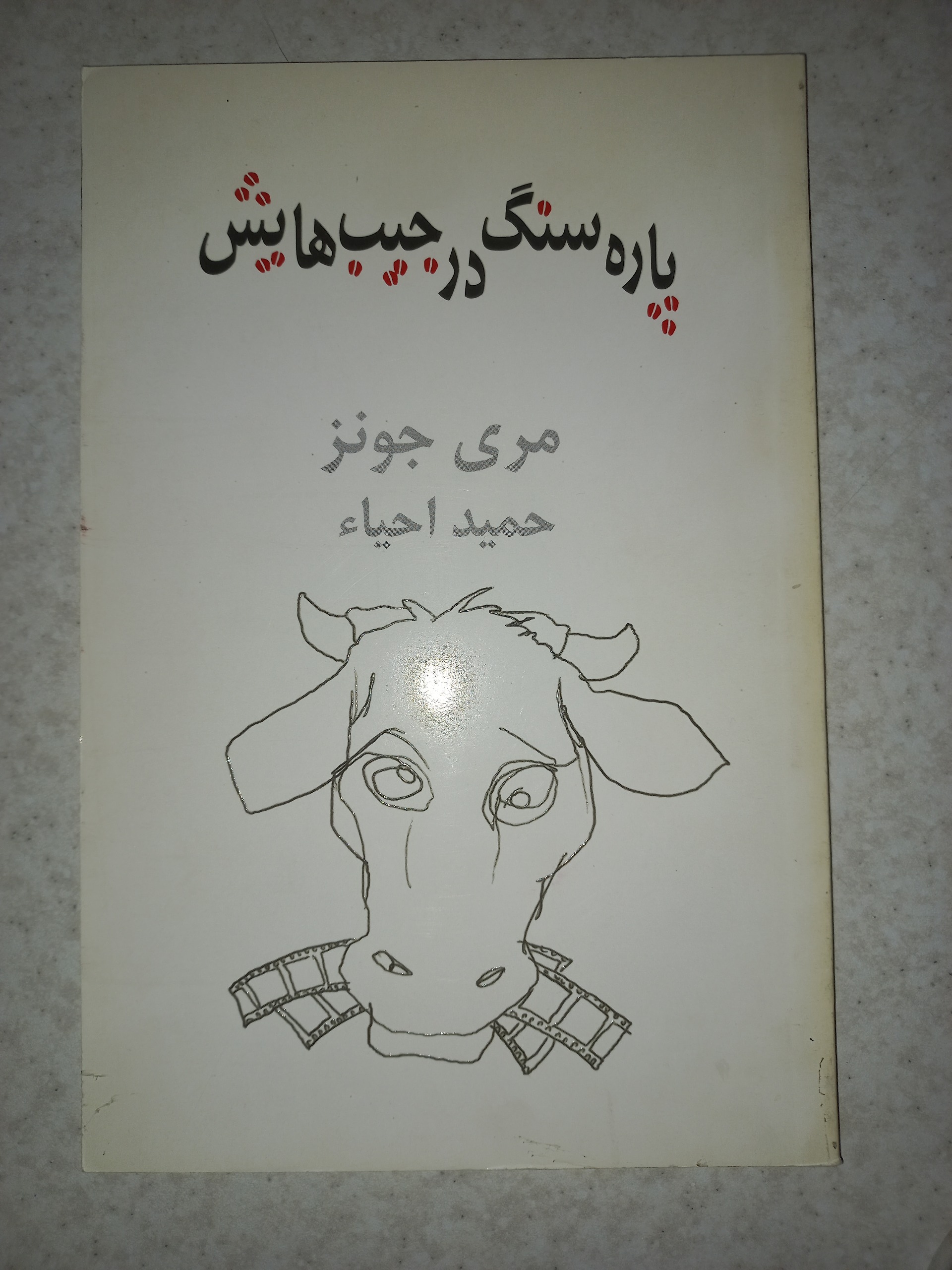 کتاب نمایشنامه پاره سنگ در جیب هایش. نایاب