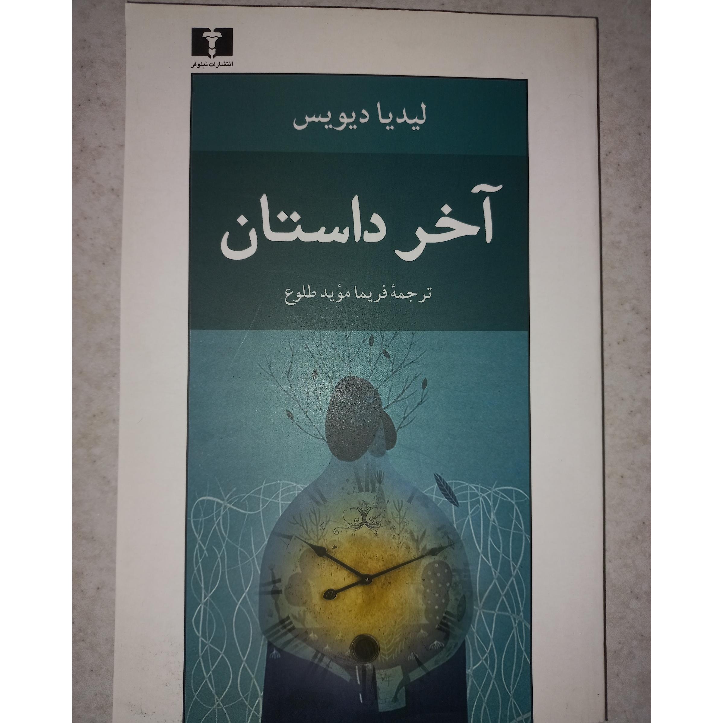 کتاب آخر داستان. لیدیا دیویس. نیلوفر