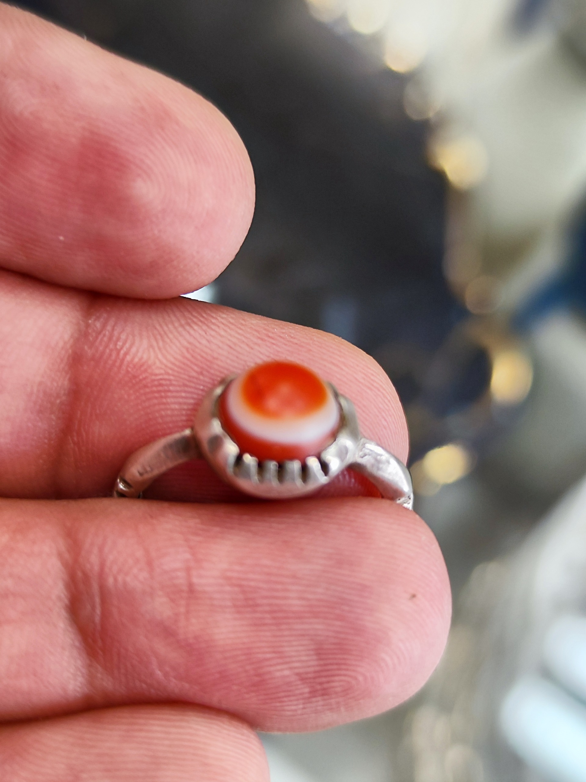 انگشتر سه پوست کهنه