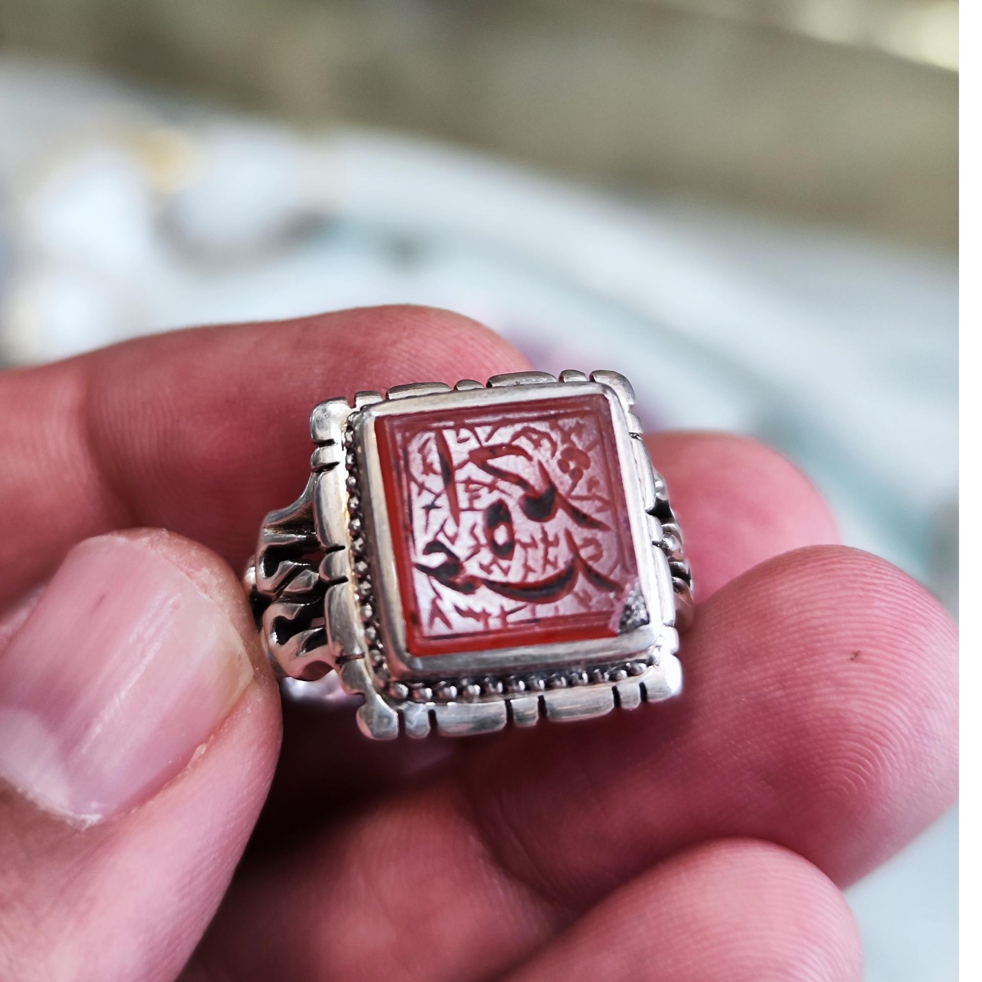 انگشتر خطی نفیس