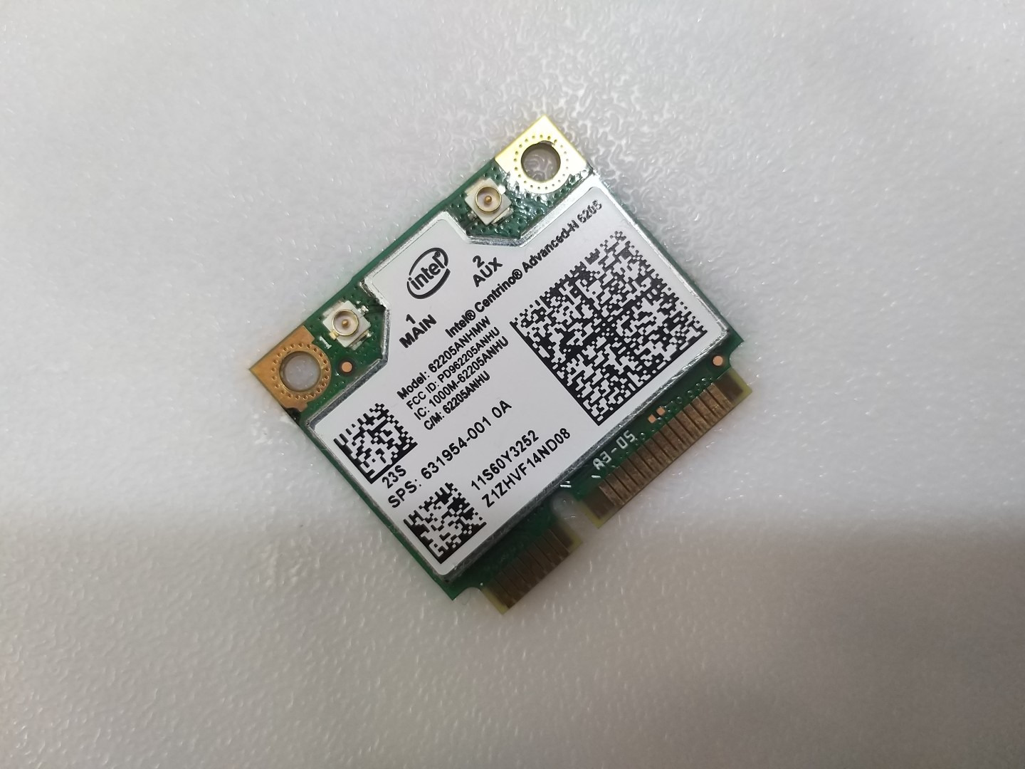 ماژول wifi دو بانده اچ پی Probook مدل 62205ANHMW